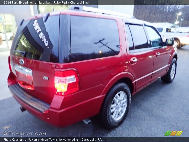 Ruby Red / Charcoal Black 2014 Ford Expedition Limited 4x4