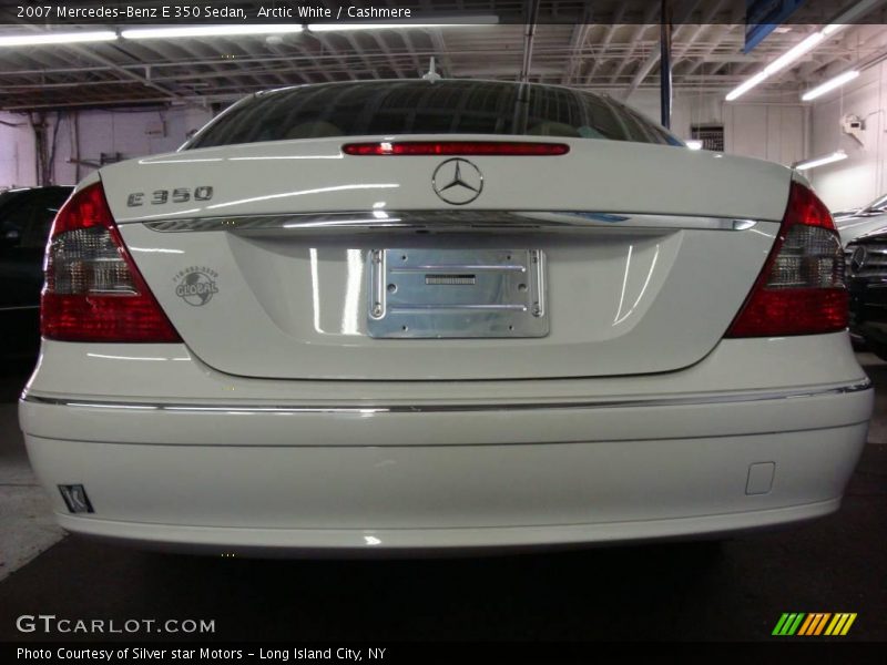 Arctic White / Cashmere 2007 Mercedes-Benz E 350 Sedan