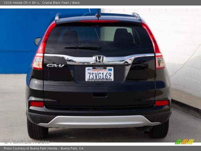 Crystal Black Pearl / Black 2016 Honda CR-V EX-L