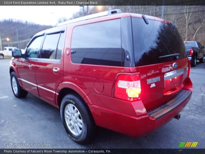 Ruby Red / Charcoal Black 2014 Ford Expedition Limited 4x4
