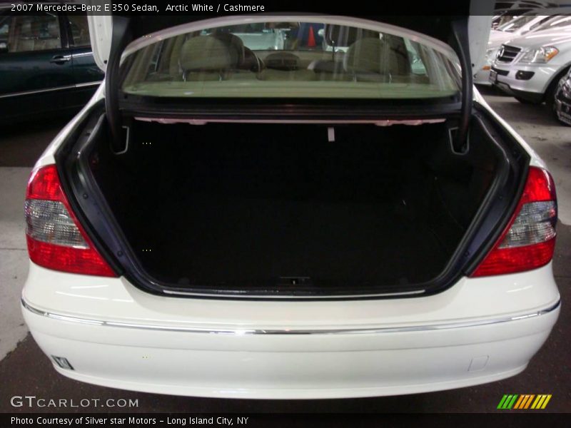 Arctic White / Cashmere 2007 Mercedes-Benz E 350 Sedan