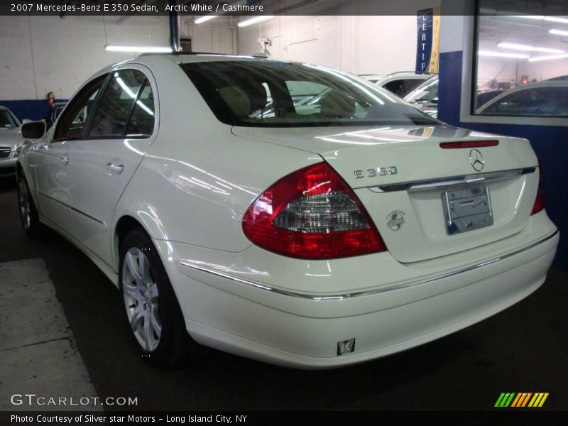 Arctic White / Cashmere 2007 Mercedes-Benz E 350 Sedan