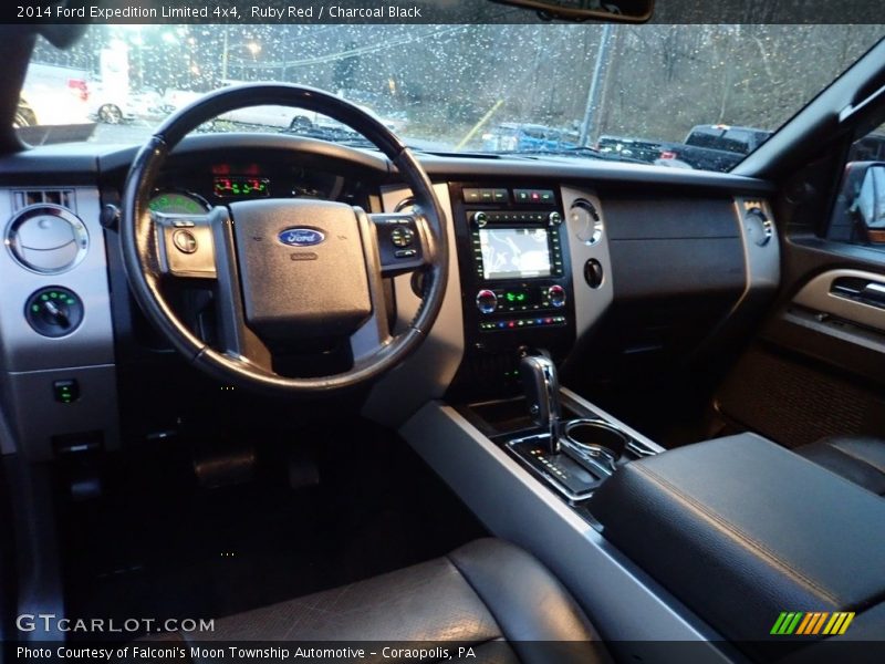Ruby Red / Charcoal Black 2014 Ford Expedition Limited 4x4