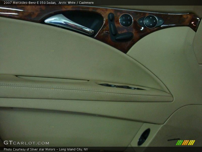 Arctic White / Cashmere 2007 Mercedes-Benz E 350 Sedan