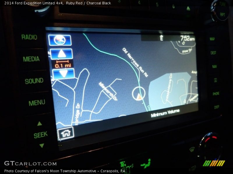 Ruby Red / Charcoal Black 2014 Ford Expedition Limited 4x4