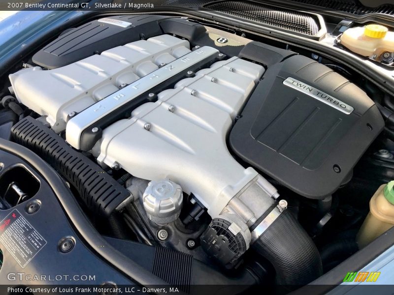  2007 Continental GT  Engine - 6.0L Twin-Turbocharged DOHC 48V VVT W12