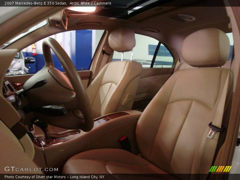 Arctic White / Cashmere 2007 Mercedes-Benz E 350 Sedan