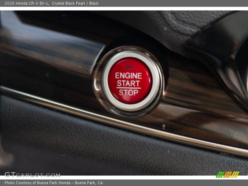 Crystal Black Pearl / Black 2016 Honda CR-V EX-L