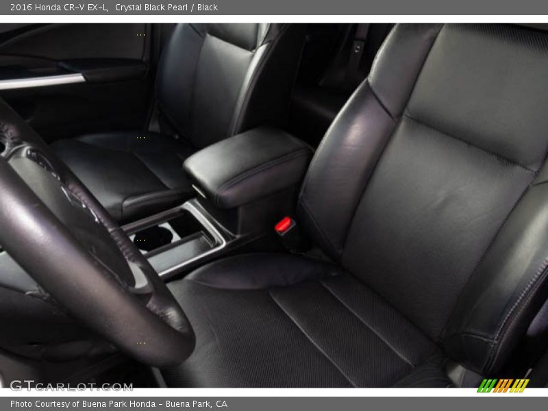 Crystal Black Pearl / Black 2016 Honda CR-V EX-L