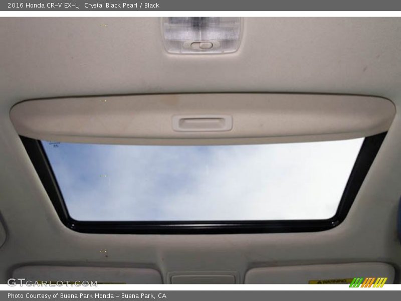 Crystal Black Pearl / Black 2016 Honda CR-V EX-L