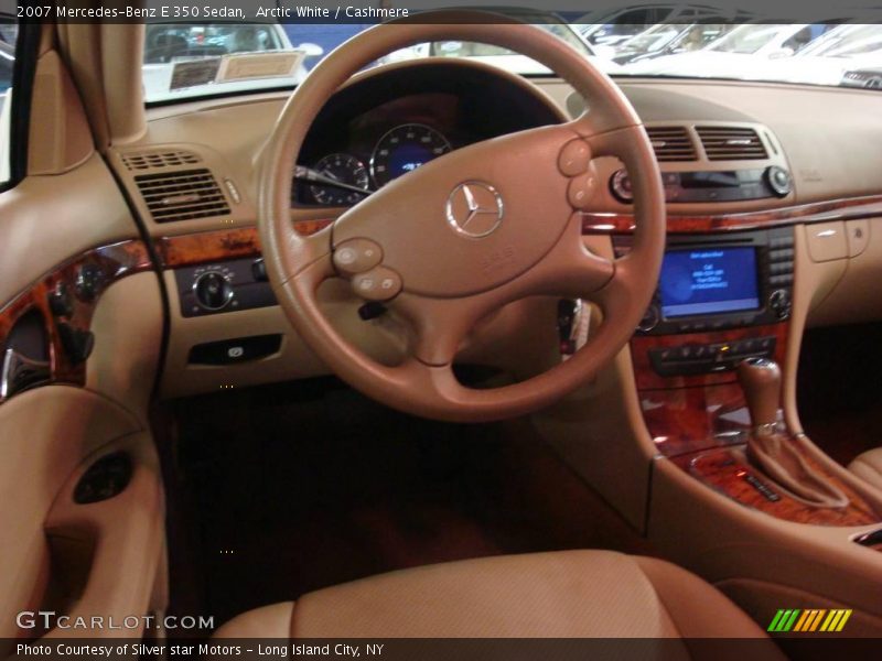 Arctic White / Cashmere 2007 Mercedes-Benz E 350 Sedan