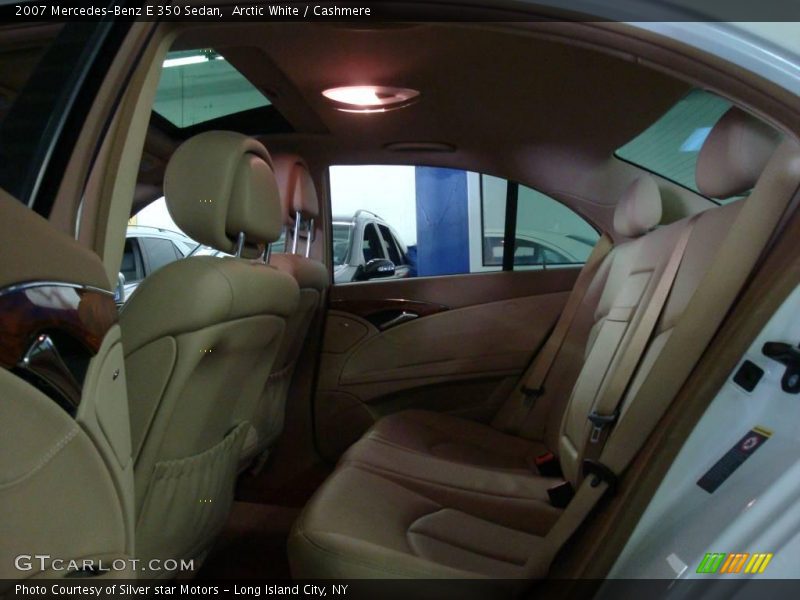 Arctic White / Cashmere 2007 Mercedes-Benz E 350 Sedan
