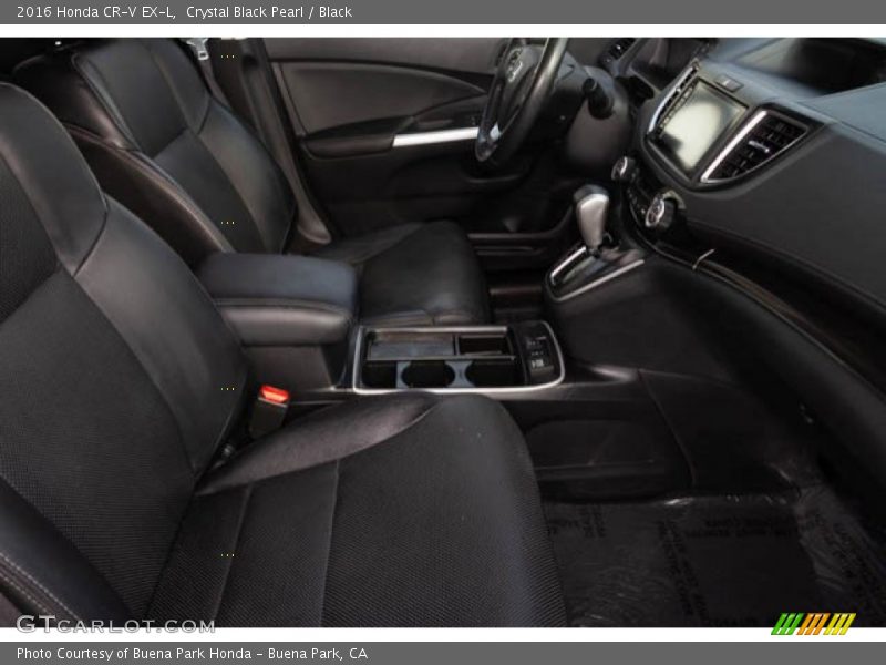 Crystal Black Pearl / Black 2016 Honda CR-V EX-L