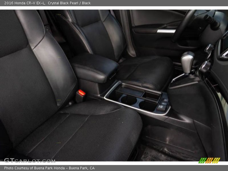 Crystal Black Pearl / Black 2016 Honda CR-V EX-L