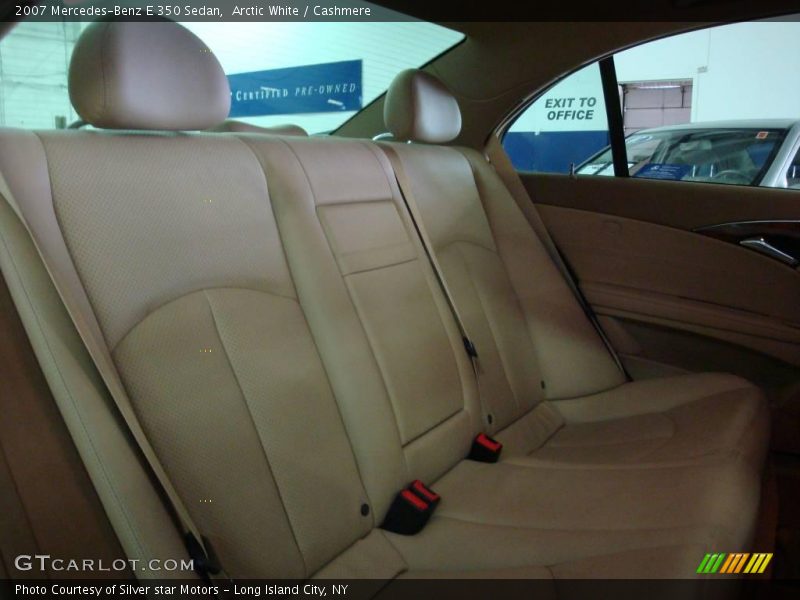 Arctic White / Cashmere 2007 Mercedes-Benz E 350 Sedan