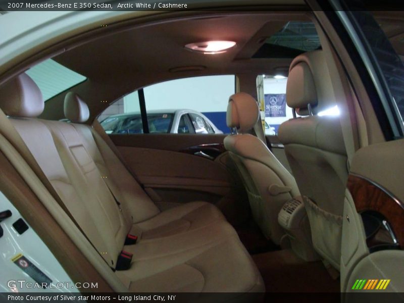 Arctic White / Cashmere 2007 Mercedes-Benz E 350 Sedan