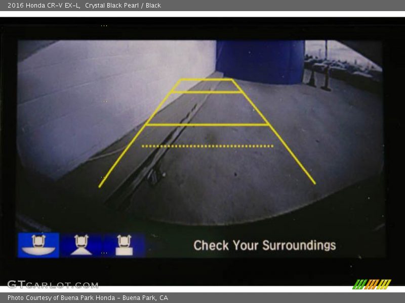 Crystal Black Pearl / Black 2016 Honda CR-V EX-L