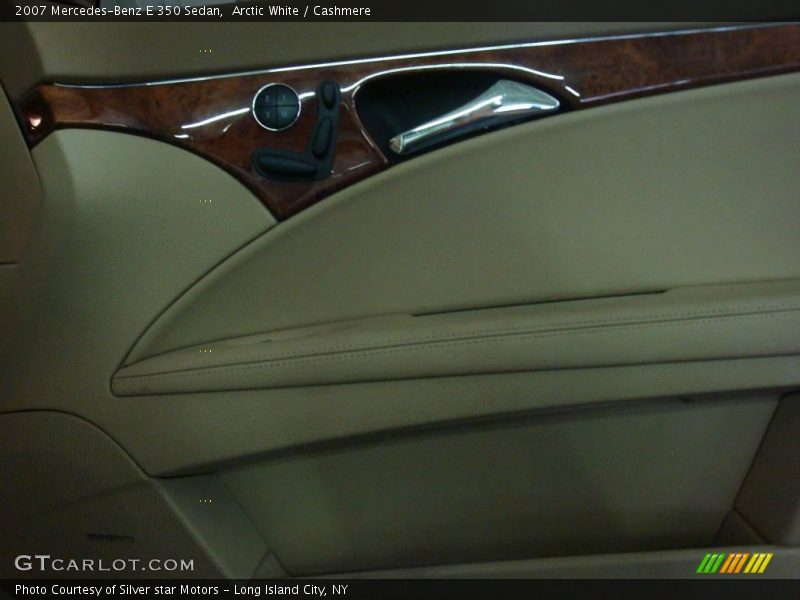 Arctic White / Cashmere 2007 Mercedes-Benz E 350 Sedan