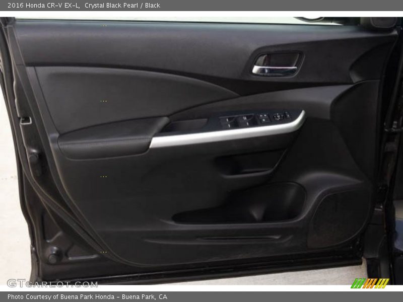 Crystal Black Pearl / Black 2016 Honda CR-V EX-L