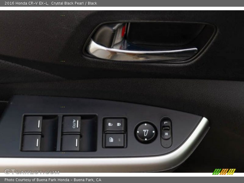 Crystal Black Pearl / Black 2016 Honda CR-V EX-L