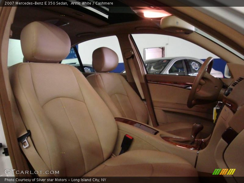 Arctic White / Cashmere 2007 Mercedes-Benz E 350 Sedan