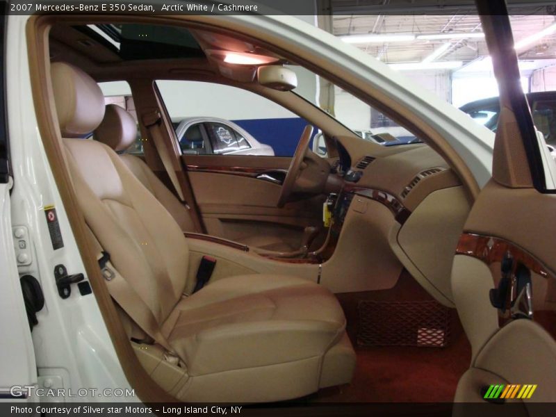 Arctic White / Cashmere 2007 Mercedes-Benz E 350 Sedan