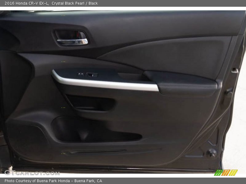 Crystal Black Pearl / Black 2016 Honda CR-V EX-L