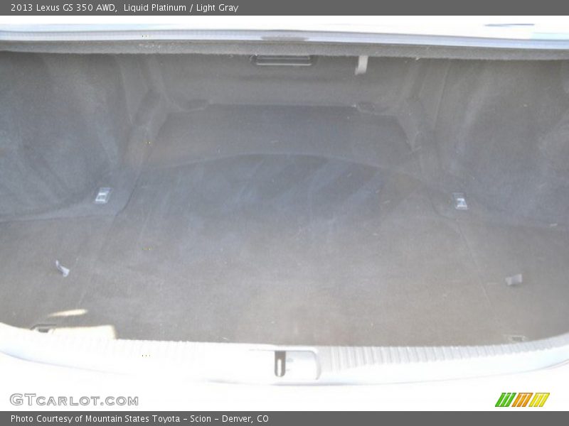 Liquid Platinum / Light Gray 2013 Lexus GS 350 AWD