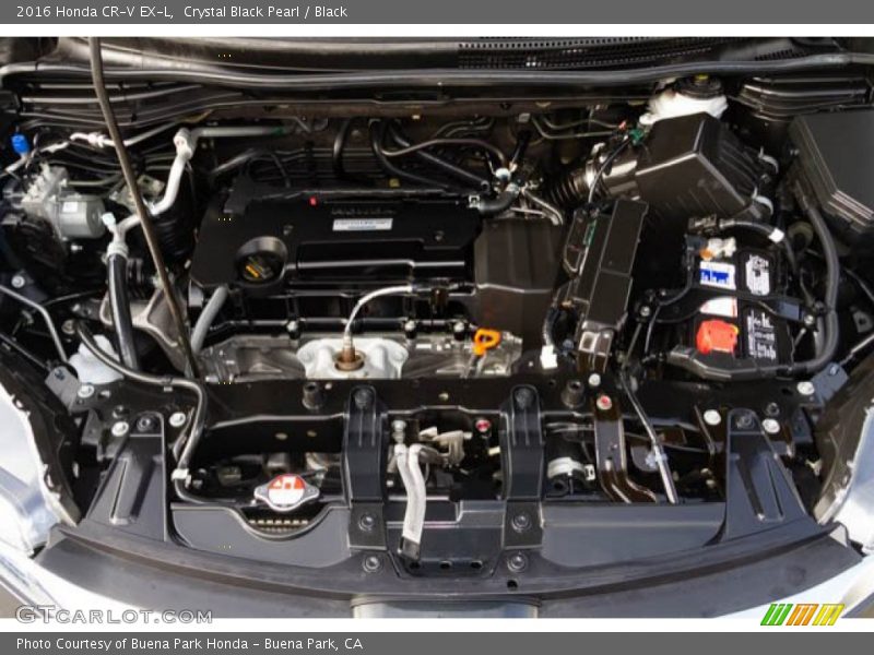 Crystal Black Pearl / Black 2016 Honda CR-V EX-L