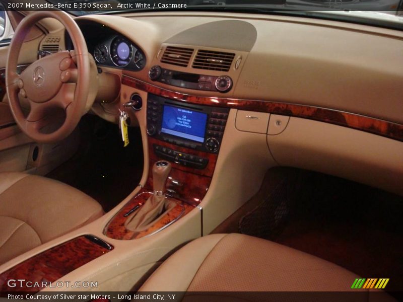Arctic White / Cashmere 2007 Mercedes-Benz E 350 Sedan