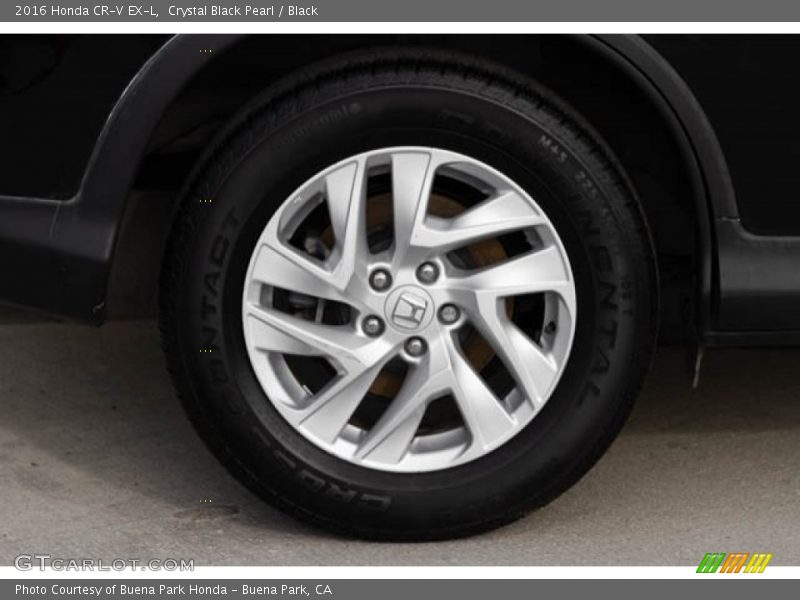 Crystal Black Pearl / Black 2016 Honda CR-V EX-L