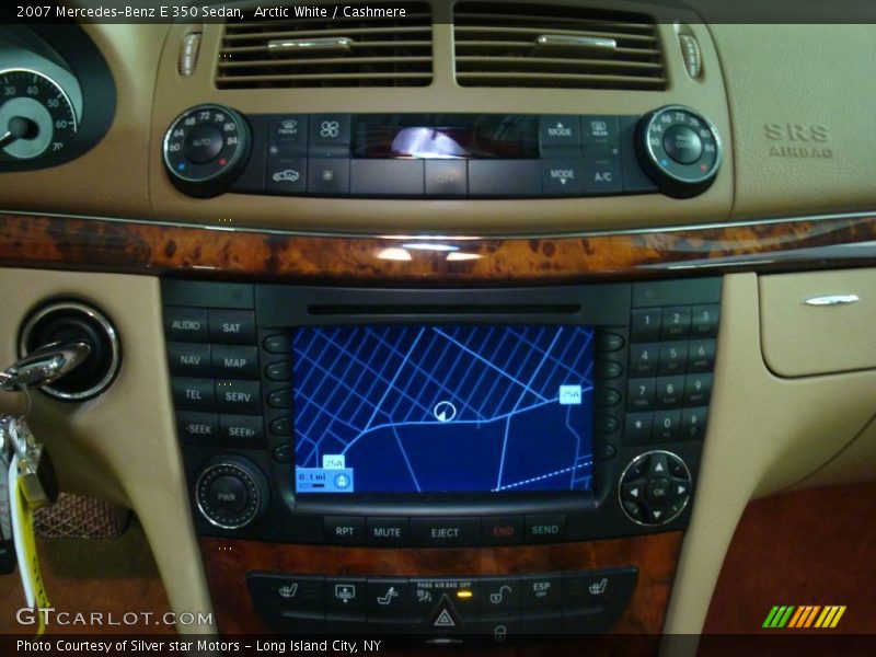 Arctic White / Cashmere 2007 Mercedes-Benz E 350 Sedan