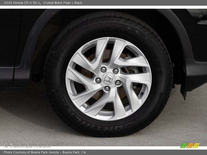 Crystal Black Pearl / Black 2016 Honda CR-V EX-L