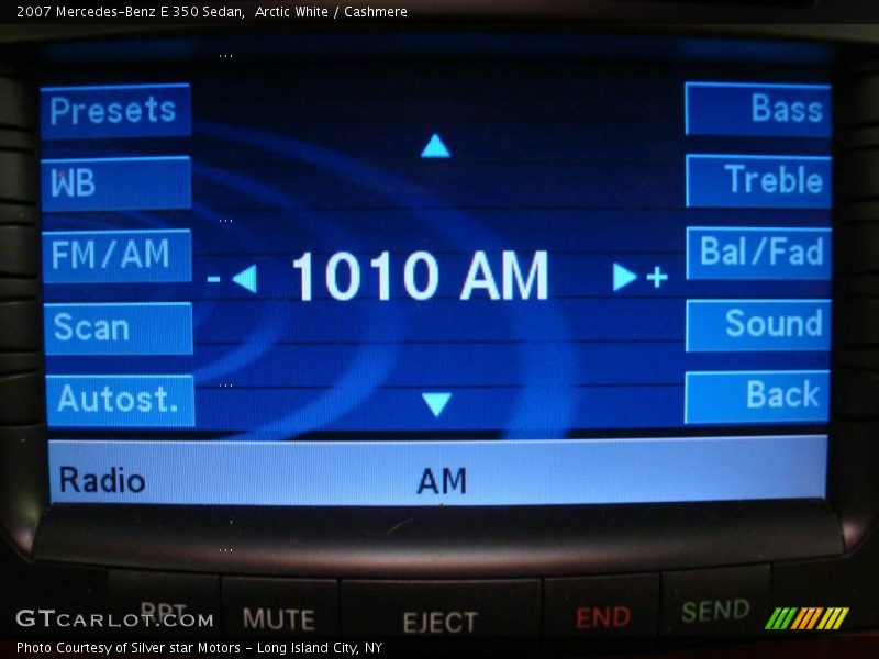 Arctic White / Cashmere 2007 Mercedes-Benz E 350 Sedan