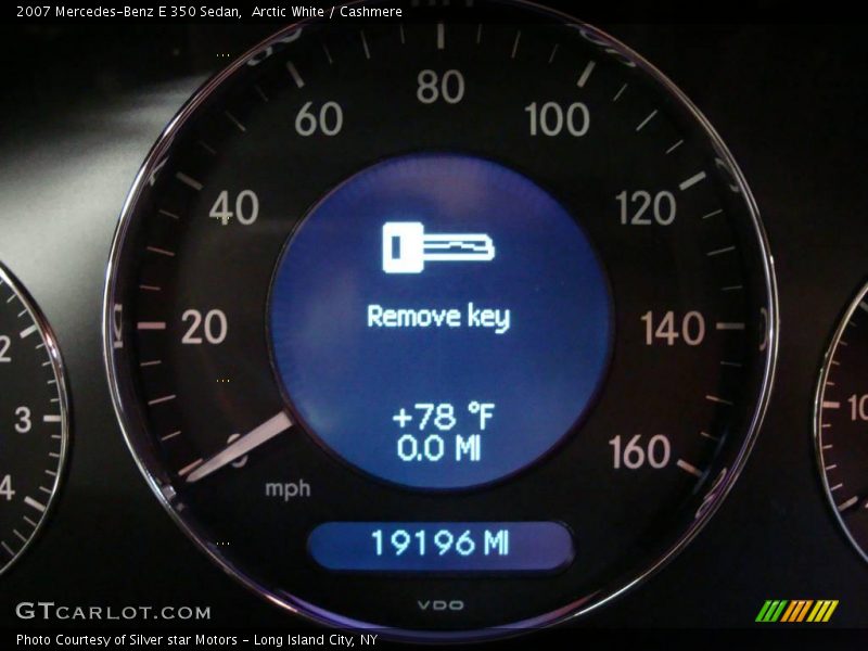 Arctic White / Cashmere 2007 Mercedes-Benz E 350 Sedan