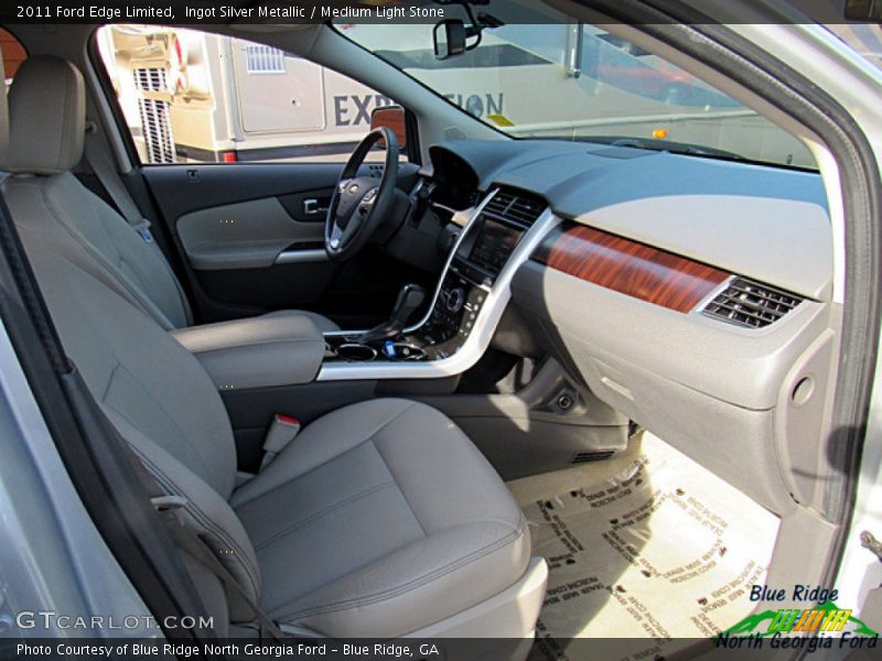 Ingot Silver Metallic / Medium Light Stone 2011 Ford Edge Limited