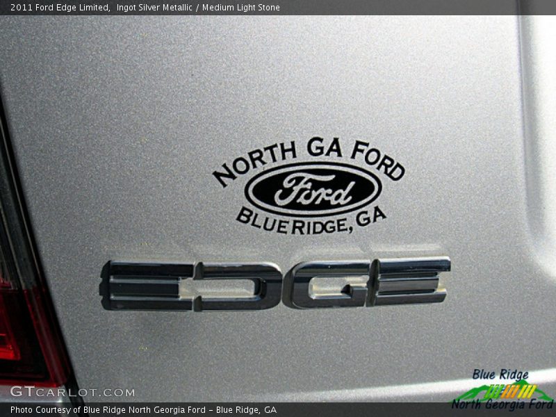 Ingot Silver Metallic / Medium Light Stone 2011 Ford Edge Limited