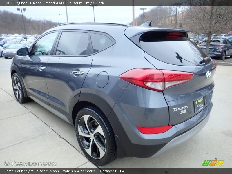 Coliseum Gray / Black 2017 Hyundai Tucson Limited AWD