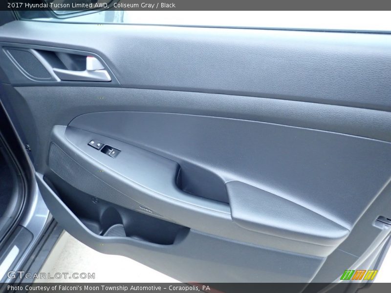 Coliseum Gray / Black 2017 Hyundai Tucson Limited AWD