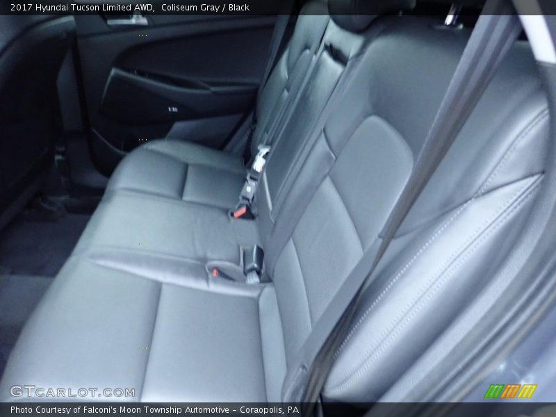 Coliseum Gray / Black 2017 Hyundai Tucson Limited AWD