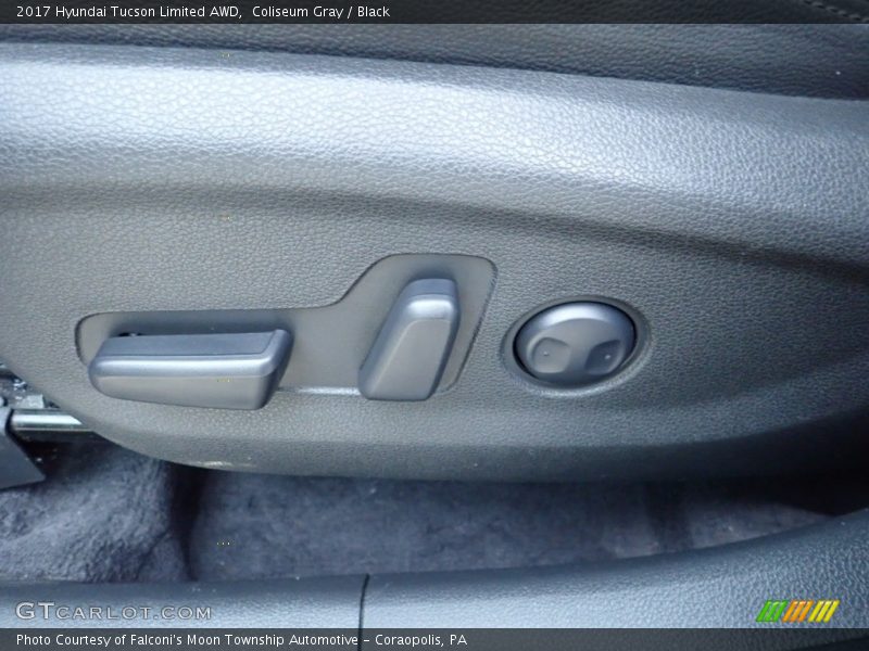 Coliseum Gray / Black 2017 Hyundai Tucson Limited AWD