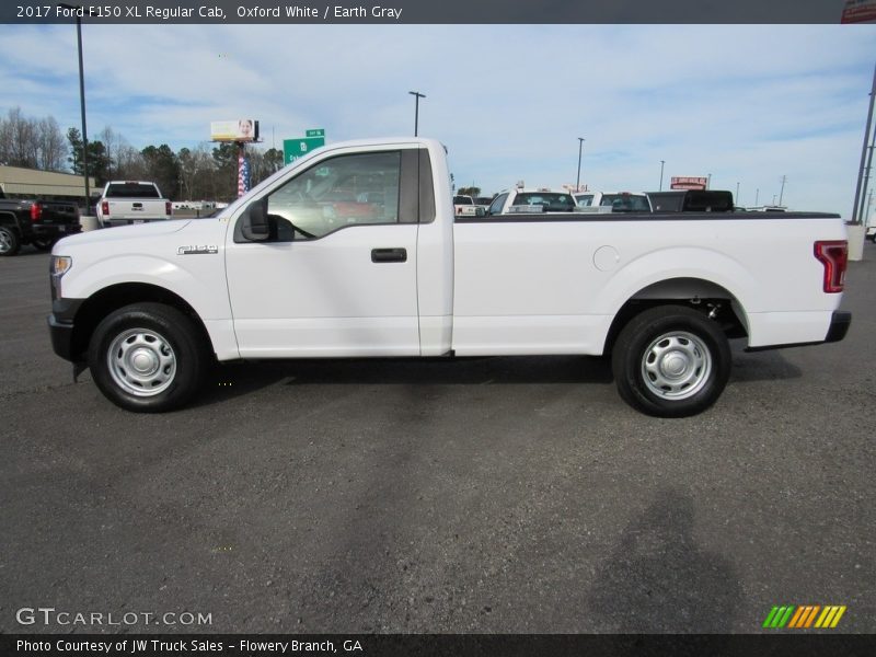 Oxford White / Earth Gray 2017 Ford F150 XL Regular Cab