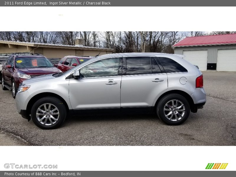 Ingot Silver Metallic / Charcoal Black 2011 Ford Edge Limited