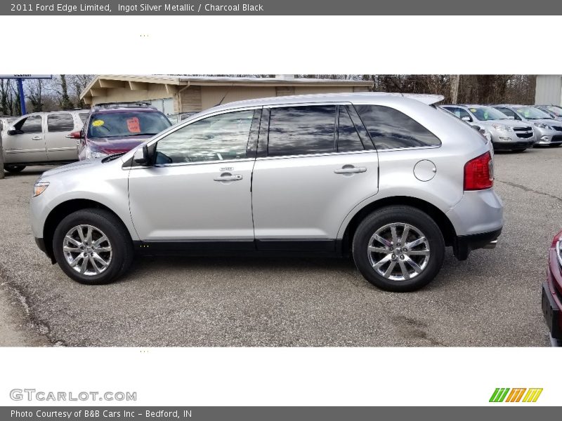 Ingot Silver Metallic / Charcoal Black 2011 Ford Edge Limited