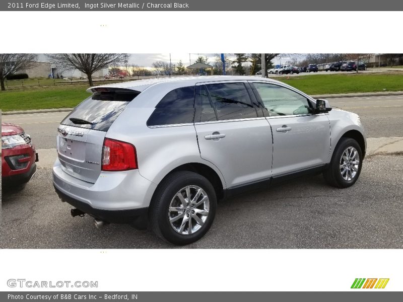 Ingot Silver Metallic / Charcoal Black 2011 Ford Edge Limited