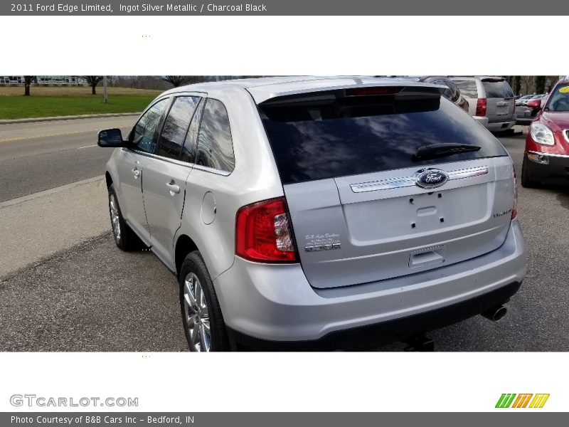 Ingot Silver Metallic / Charcoal Black 2011 Ford Edge Limited