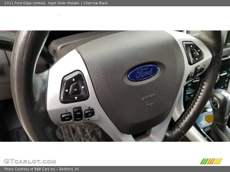 Ingot Silver Metallic / Charcoal Black 2011 Ford Edge Limited