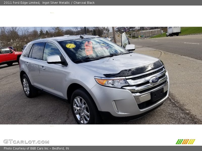 Ingot Silver Metallic / Charcoal Black 2011 Ford Edge Limited