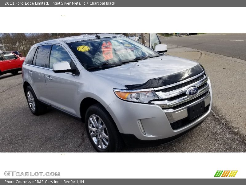 Ingot Silver Metallic / Charcoal Black 2011 Ford Edge Limited