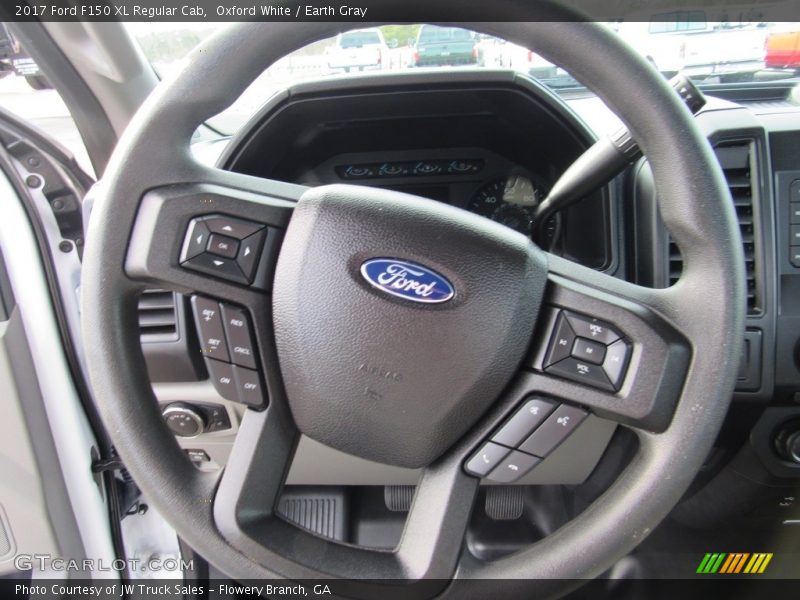 Oxford White / Earth Gray 2017 Ford F150 XL Regular Cab